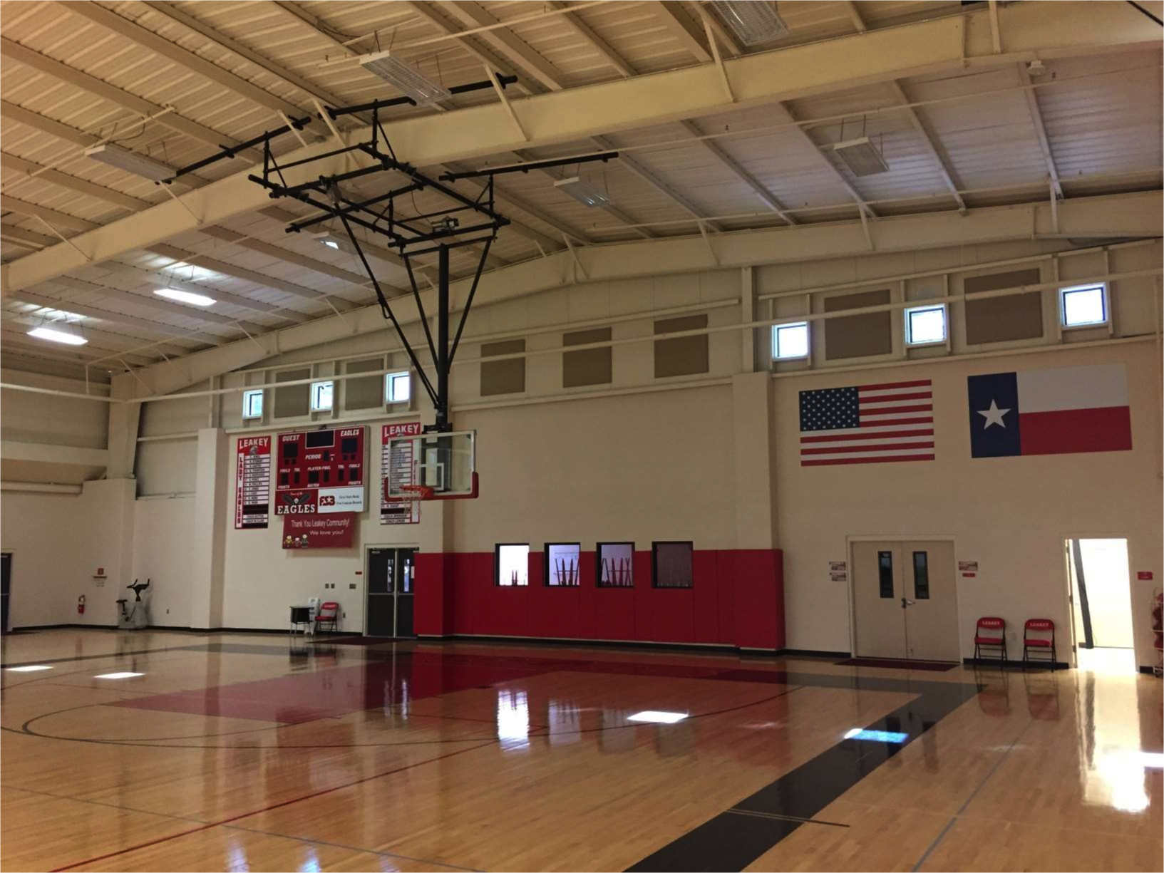 New gymnasium in Leakey, TX